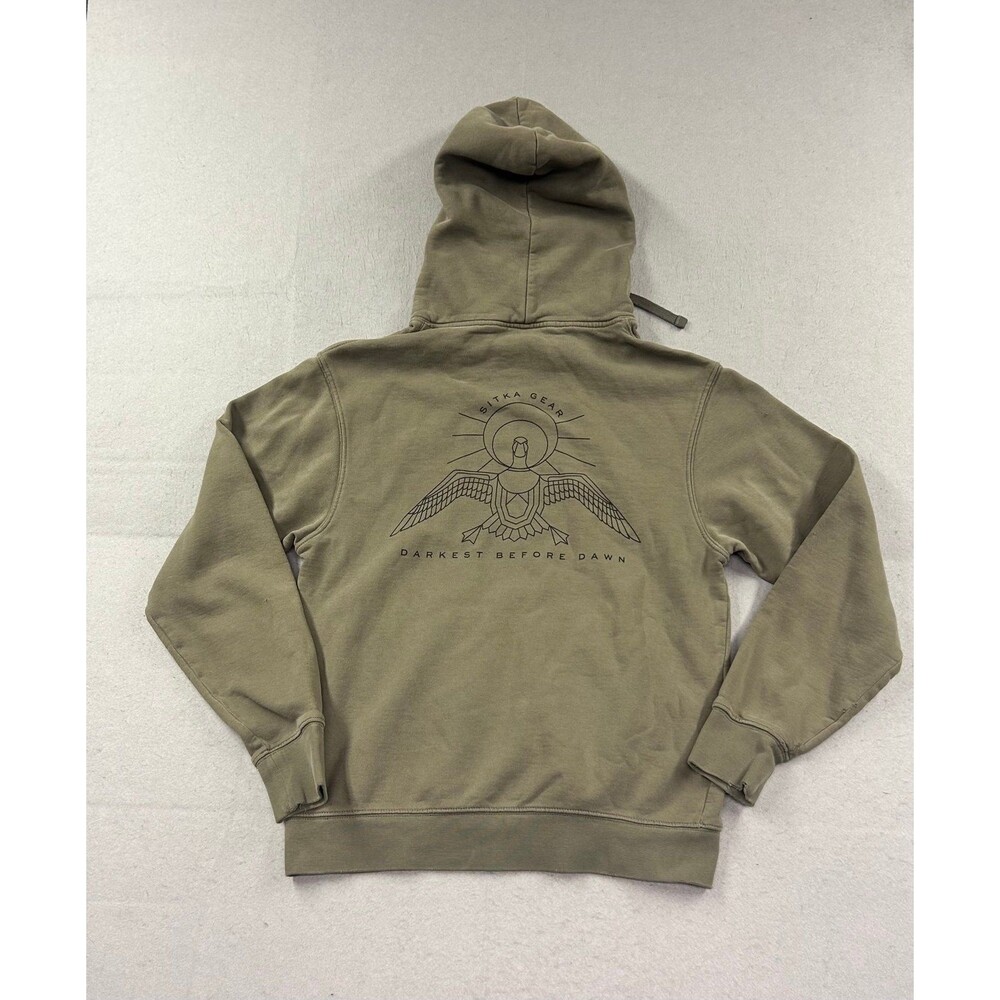 Sitka Gear Darkest Before Dawn Mallard Sunburst Hoodie Green Small